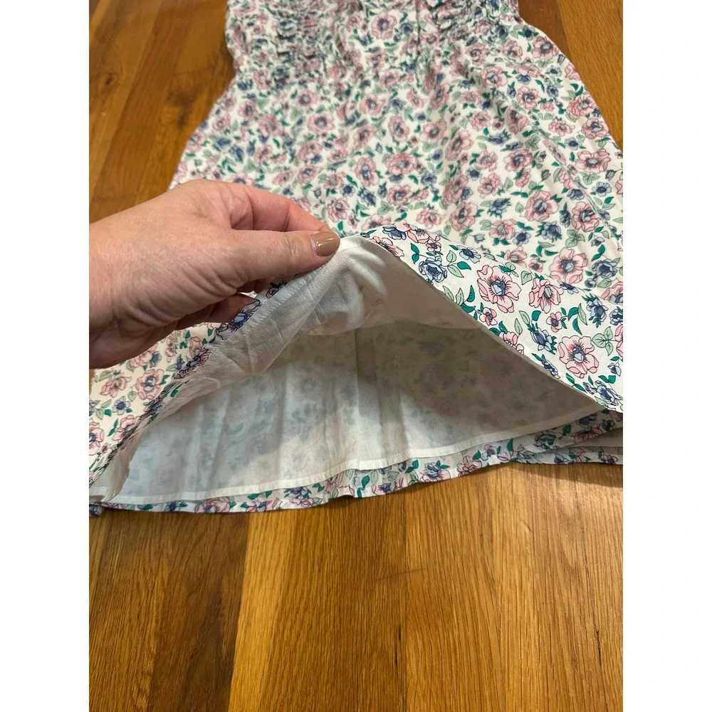 Crewcuts Girls NWT Floral Ruffle Dress Pink Blue Green CG274 Size 14 NWT